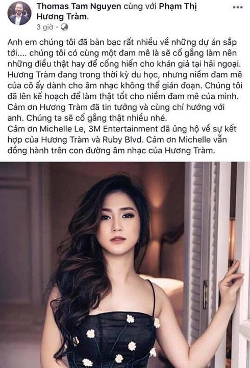 Hương Tràm bất ngờ kí hợp đồng 5 năm ca hát tại Mỹ ảnh 2 Hương Tràm bất ngờ kí hợp đồng 5 năm ca hát tại Mỹ ảnh 2