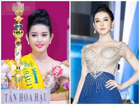 Biểu cảm cứng đơ chụp trăm kiểu như một, Huyền My bị fan nhận xét: Vô hồn chẳng khác nào tượng sáp-8