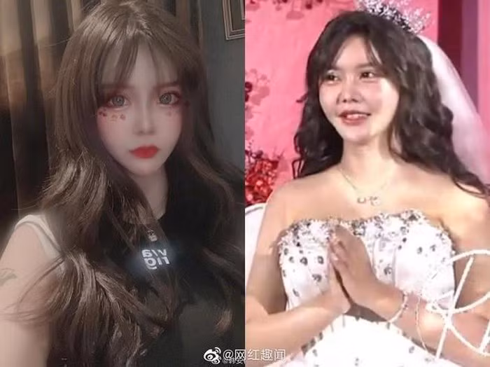 Lộ mặt thật gây choáng váng của nhiều hotgirl Trung Quốc ảnh 5