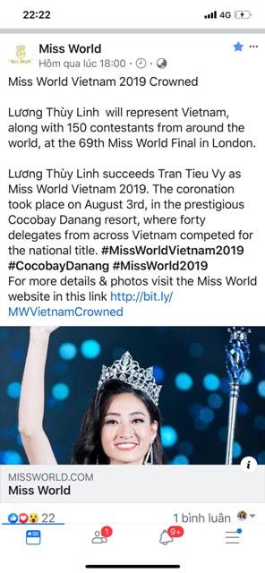 Trang chủ Miss World Trang chủ Miss World