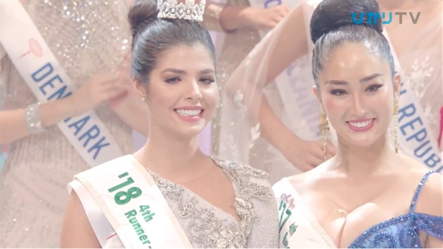 Dai dien Venezuela dang quang ‘Hoa hau Quoc te 2018’ dung ngay sinh nhat