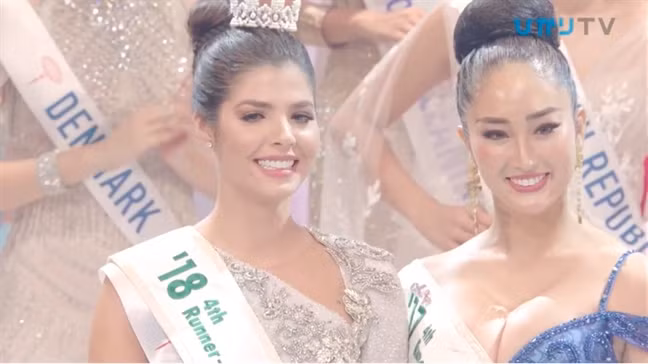 Dai dien Venezuela dang quang ‘Hoa hau Quoc te 2018’ dung ngay sinh nhat