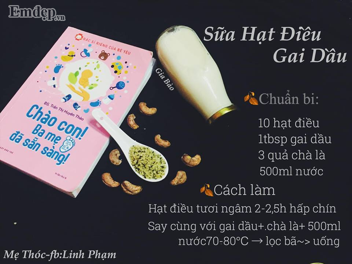 Bật mí CÔNG THỨC SỮA HẠT khiến bé mê tít, lớn nhanh như thổi