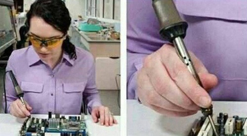 Khi phụ nữ chụp ảnh sống ảo.