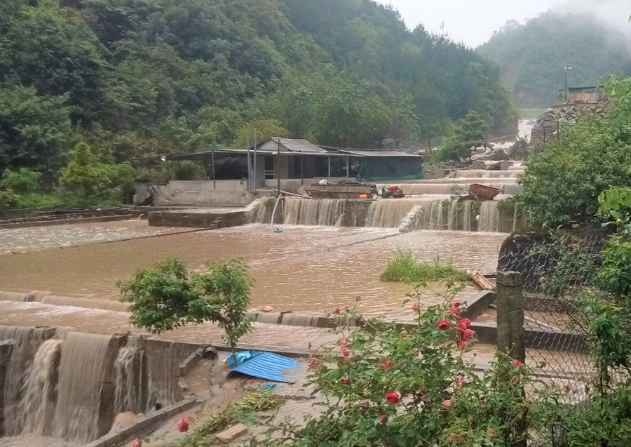 Lũ quét gây thiệt hại tại xã Sơn Bình, huyện Tam Đường.