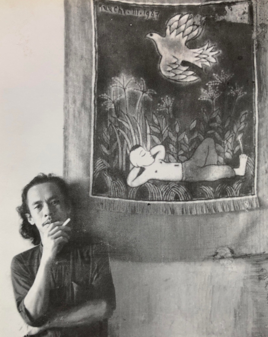 Chân dung cố họa sĩ Bửu Chỉ.