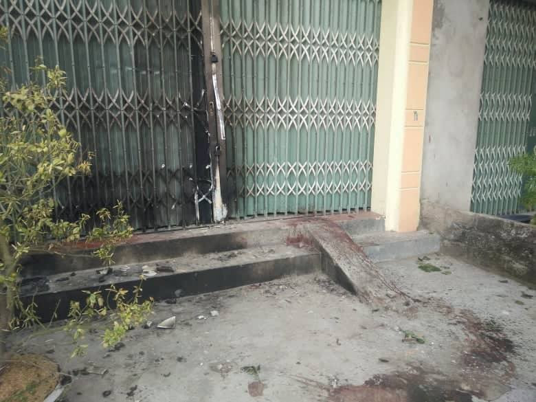 Hiện trường vụ án mạng. Hiện trường vụ án mạng.