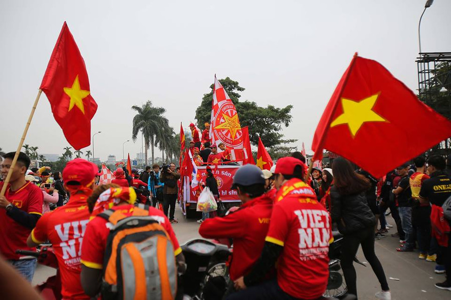 Chung kết AFF Cup 2018: Sắc đỏ mọi ngả đường đang hướng về SVĐ Mỹ Đình