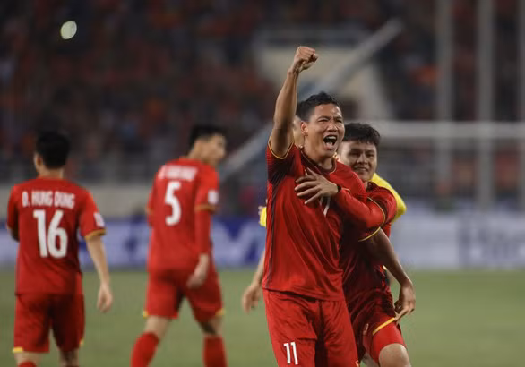 Bàn thắng duy nhất của Anh Đức giúp Việt Nam giành chức vô địch AFF Cup lần thứ 2 - Ảnh: N.K..