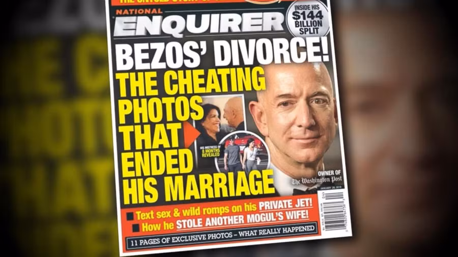 The National Enquirer và vụ tỉ phú Jeff Bezos.