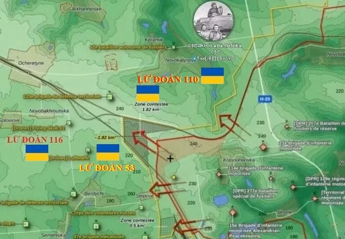 Lữ đoàn 53 đã rút khỏi nam Khu công nghiệp trước khi Lữ 116 đến thay thế, khiến Nga có thời cơ đột phá, buộc Lữ 110 cũng phải rút khỏi bắc Khu công nghiệp