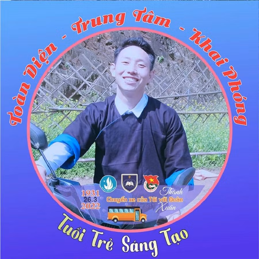 Chàng sinh viên người dân tộc Mông luôn lạc quan, tích cực và nỗ lực tiến về phía trước.