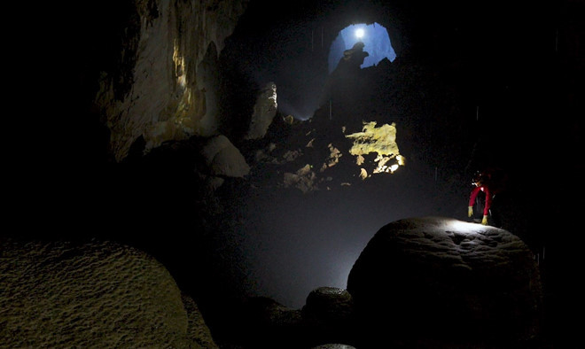 Hình ảnh hiếm có về sông ngầm dưới động lớn nhất thế giới Sơn Đoòng - ảnh 1