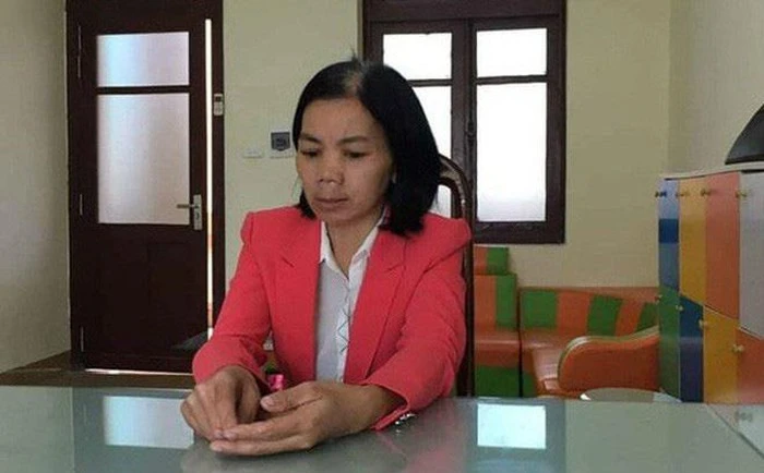 Đối tượng Bùi Thị Kim Thu (vợ của Bùi Văn Công).