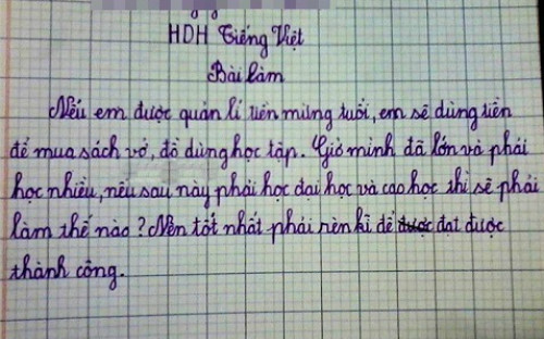 Cách quản lý tiền mừng tuổi "bá đạo" của học trò 