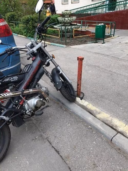 Khóa cho trộm biết là có khóa.