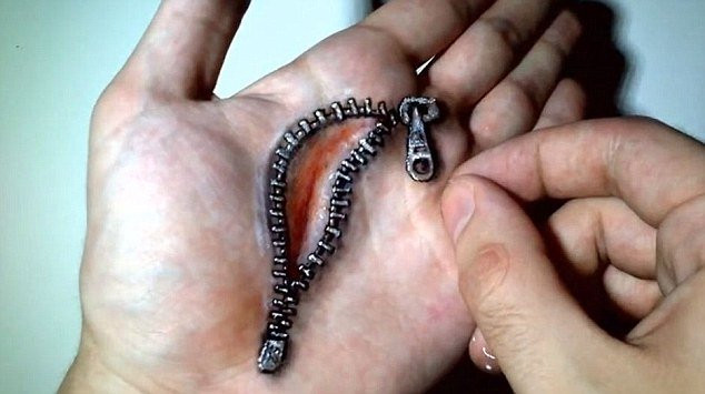 Kinh hãi những bức tranh 3D trong lòng bàn tay hình ảnh 1 kinh hãi nhũng búc tranh 3d trong lòng bàn tay hinh anh 1