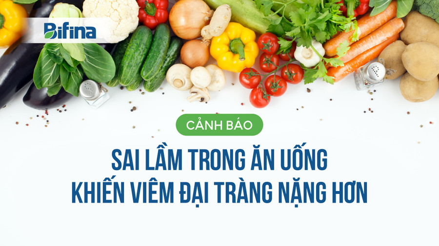 3 sai lầm ăn uống khiến người viêm đại tràng không khỏi được