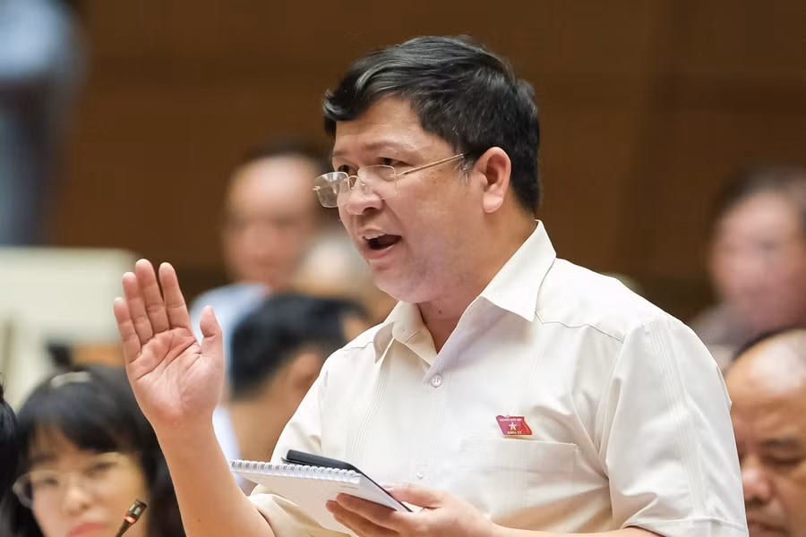 Đại biểu Tạ Văn Hạ - Đoàn ĐBQH tỉnh Quảng Nam.