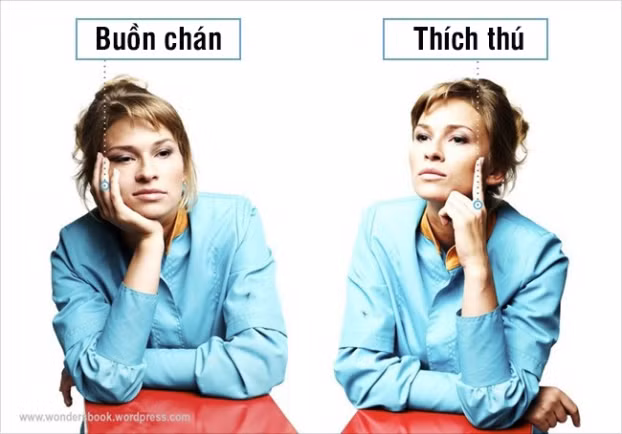  Cử chỉ tay nói lên một người đang buồn chán hay thích thú 