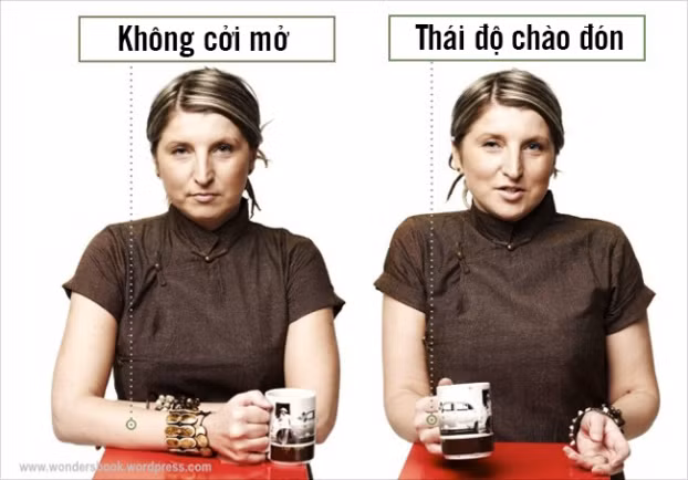  Tư thế khoanh tay thường tạo ấn tượng về một người lạnh lùng, không cởi mở 
