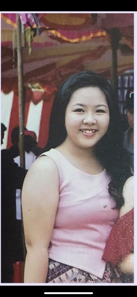 Hình ảnh của Quế Hương lúc 19 tuổi.