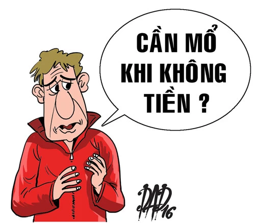 Cần mổ khi không có tiền?