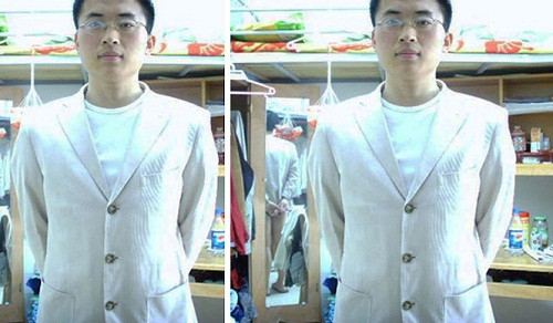 Vẫn có thể "nghiêm túc" dù phục trang không đầy đủ. bi-kip-5