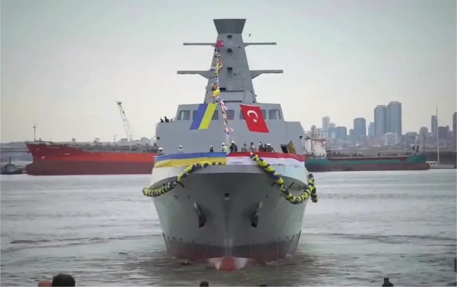 Tàu hộ tống tàng hình chống ngầm khu vực ven biển Ada MILGEM lớp Hetman Ivan Mazepa được hạ thủy vào tháng 10/2022 tại Thổ Nhĩ Kỳ