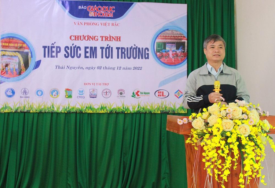 PGS.TS Trần Thanh Vân, Phó giám đốc Đại học Thái Nguyên phát biểu tại chương trình.