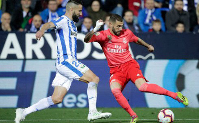 Benzema “nổ súng”, Real vẫn chia điểm với Leganes