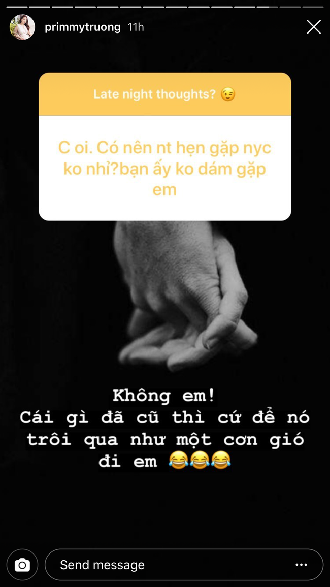 Hậu chia tay Phan Thành, Primmy Trương tuyên bố mình là người lý trí không bao giờ vấn vương điều đã cũ - Ảnh 2. Hậu chia tay Phan Thành, Primmy Trương tuyên bố mình là người lý trí không bao giờ vấn vương điều đã cũ - Ảnh 2.