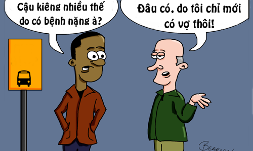 Kiêng khem vì có vợ 