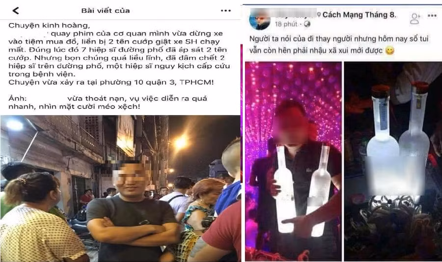 Sự thật tin “sau khi 2 hiệp sĩ bắt trộm bị chết, chủ xe SH vẫn vui vẻ hẹn bạn đi nhậu để “giải đen”