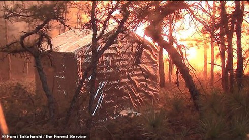 Chăn chống lửa: Phương pháp phòng cháy mới? ảnh 1 Chăn chống lửa: Phương pháp phòng cháy mới? ảnh 1