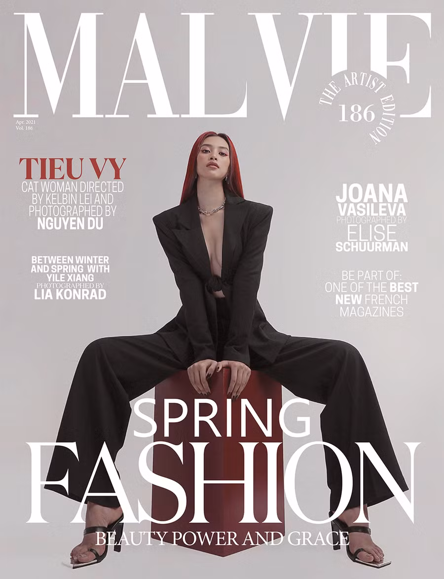 Nhan sắc ngày càng “chín muồi” và sự trưởng thành của nàng Hậu Tiểu Vy.