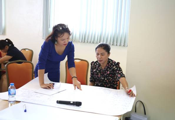 “Mình trình bày thế này nhé!” “Mình trình bày thế này nhé!”