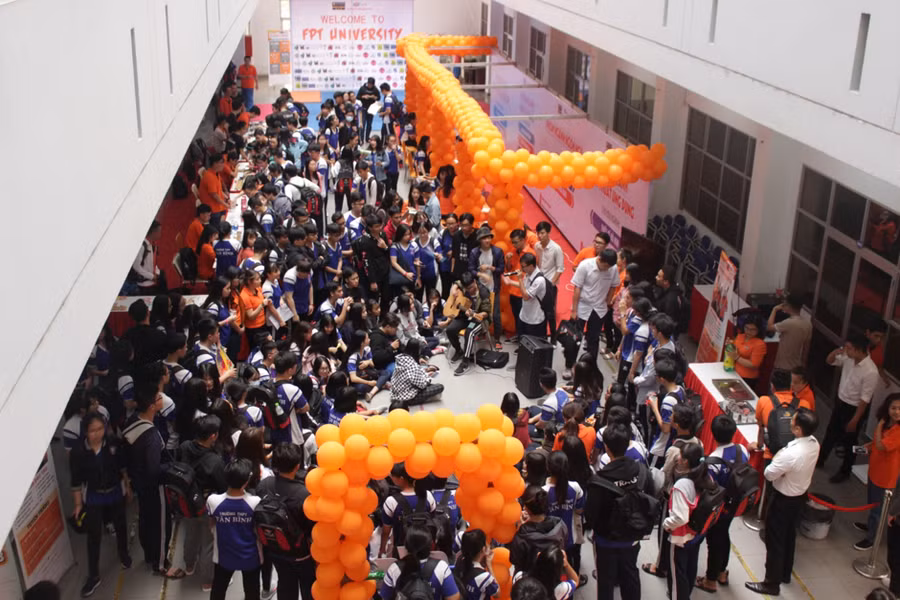 Ngày hội Openday đem lại nhiều trải nghiệm mới cho học sinh THPT