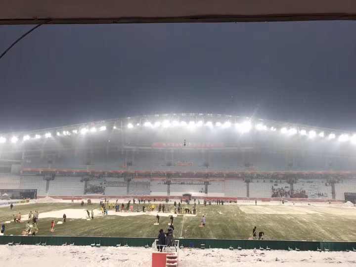 Tuyết đã ngừng rơi