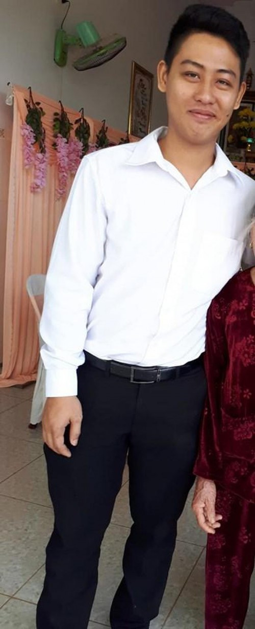 Hình anh nam thanh niên mất tích Đinh Cao Hùng. Hình anh nam thanh niên mất tích Đinh Cao Hùng.