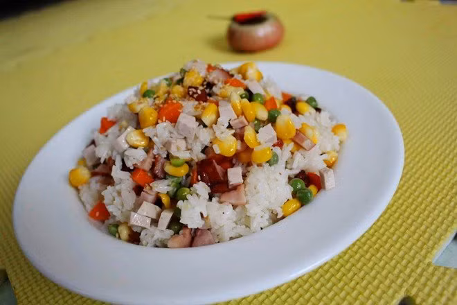 cơm chiên, cách làm, món ngon, nguyên liệu