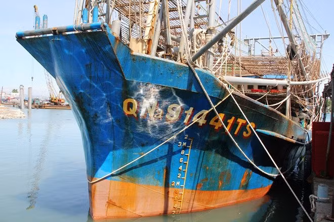 Phản đối tàu Trung Quốc đe dọa tính mạng, cướp mực của ngư dân Quảng Nam