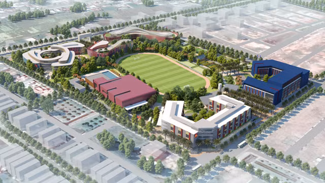 Toàn bộ dự án Thành phố Giáo dục Quốc tế tại tỉnh Quảng Ngãi của Tập đoàn giáo dục Nguyễn Hoàng chính thức cất nóc ngày 18/11