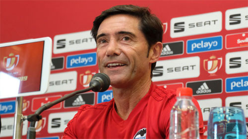 Marcelino tự tin đối đầu với Barca Marcelino tự tin đối đầu với Barca