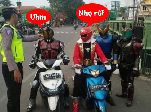 Siêu nhân mà sai luật thì vẫn bị phạt như thường.