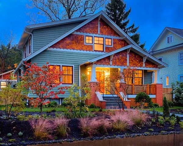 me man nhung mau nha cap 4 nho dep mang phong cach co dien - 1