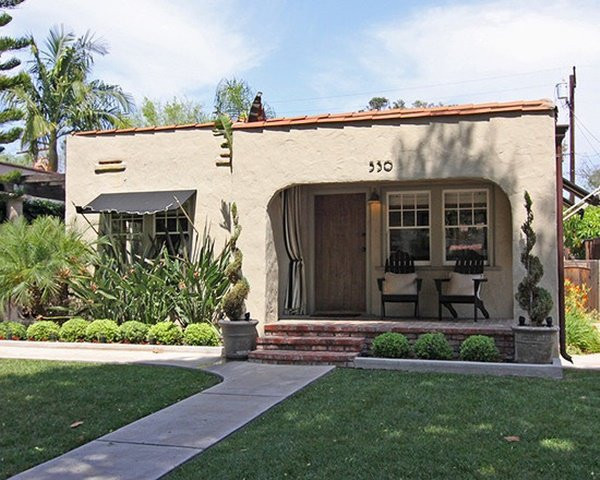 me man nhung mau nha cap 4 nho dep mang phong cach co dien - 7