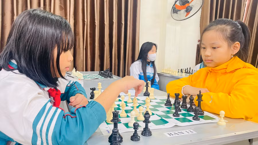 Cờ vua là một trong các bộ môn tại Hội khỏe Phù Đổng năm nay.