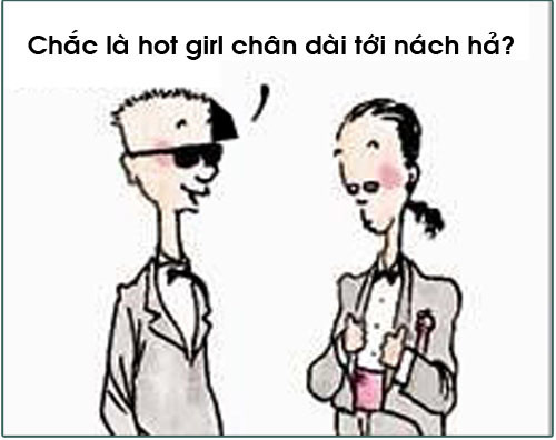 Truyện tranh cười: Lấy chân dài tới nách - 4