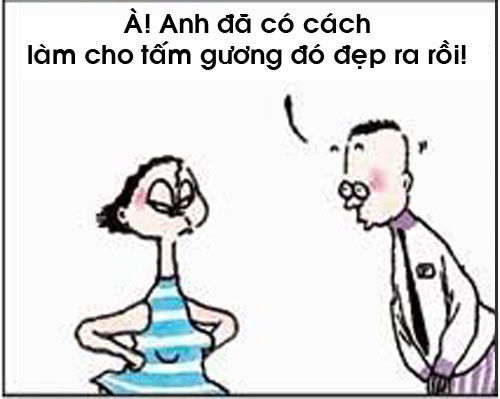 Truyện tranh cười: Lấy chân dài tới nách - 8